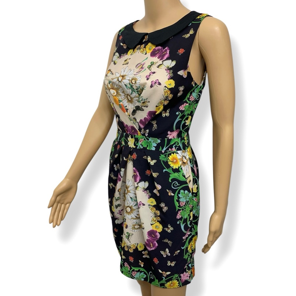 FARM Rio Floral Garden Casual Cocktail Mini Dress Size S - Picture 10 of 13